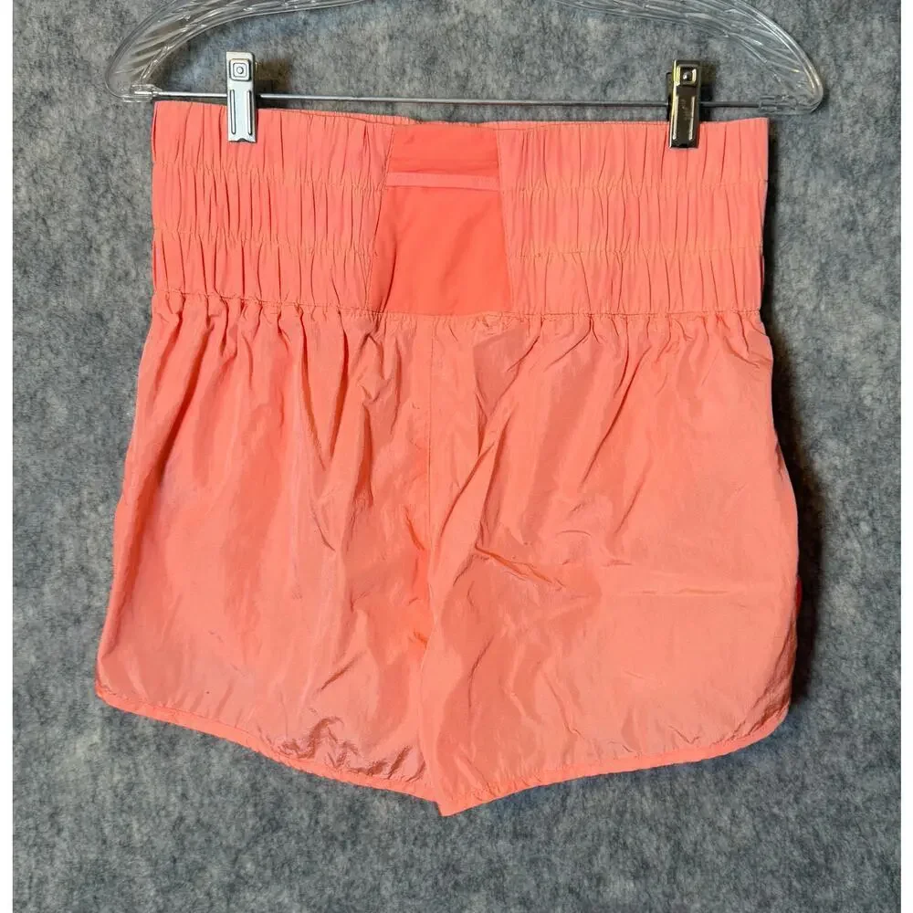 FP Movement The Way Home Lined Shorts Large Pink/Peach